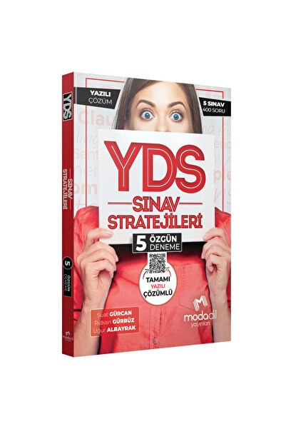 Modadil Yayınları YDS Sınav Stratejileri - Tamamı Yazılı Çözümlü - 5 Özgün De...