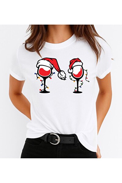OEM 100% Cotton T-shirt 2 Red Cups