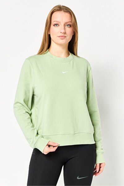 Nike Women Dri Fit Long Sleeve Outdoor Sweatshirt, Mint Green