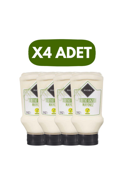 Rioba Vegan Mayonez 230 G X 4