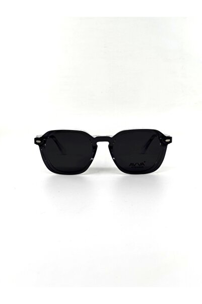 Avva T1003 C6 48-20-145 Unisex Sunglasses with Clip-On and Anti-Fog