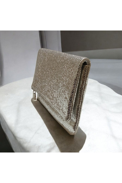 Butik Evening Dress Silver Venom Chain Strap Bag