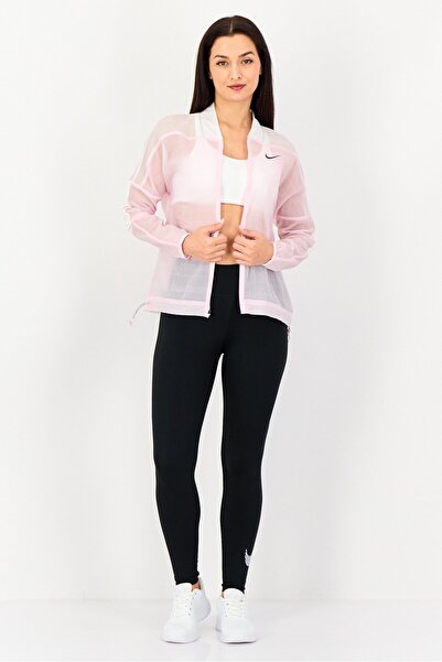 Nike Women Sportswear Fit Long Sleeve Outdoor Jacket Pink