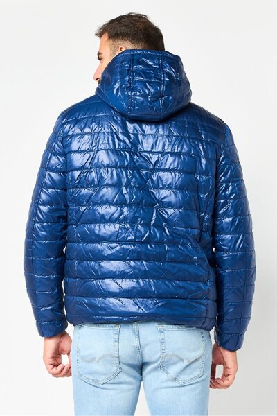Kenneth Cole Men Quilted Puffer jacket, Navy