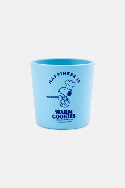 PEANUTS Toddlers Boy Silicone Cup, Blue