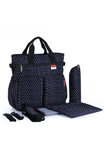 Arabest Large Capacity Convertible Baby Diaper Bag With Padded Shoulder Straps
