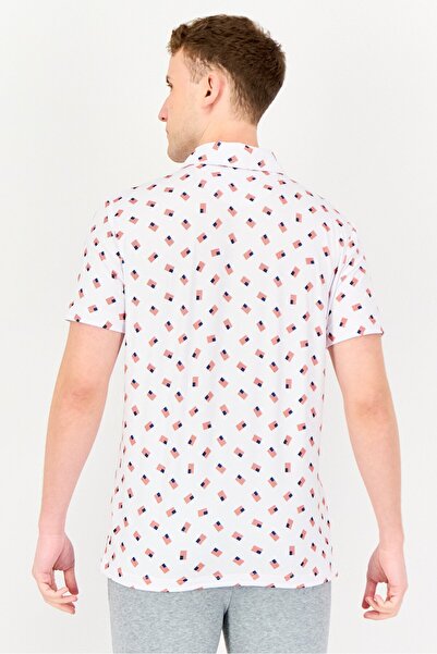 Chaps Men Classic Fit Short Sleeves Outdoor Polo Shirt, Multicolor