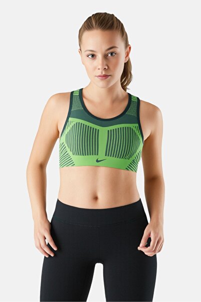 Nike Women Brand Logo Non-Padded Sports Bra, Multicolor
