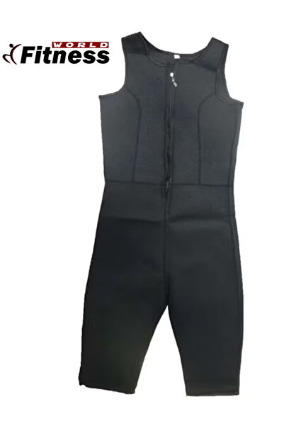 Fitness World بدلة الساونا الحرارية للتخسيس جودة عالية مناسب للجنسين