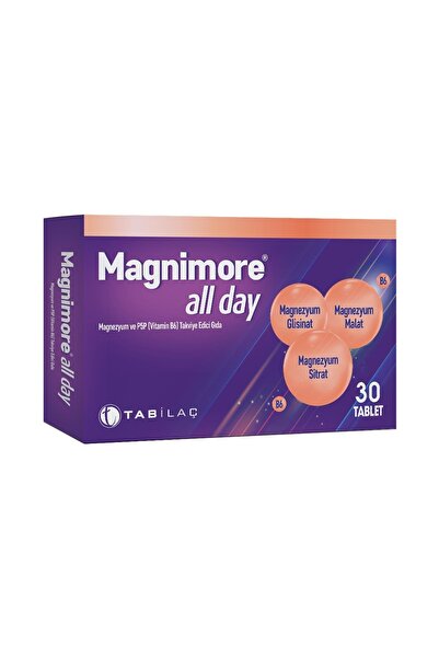 TAB İlaç Sanayi A.Ş Magnimore All Day 60 Tablets