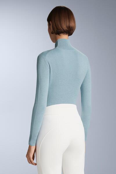 Oysho 10% cashmere thermal base layer T-shirt