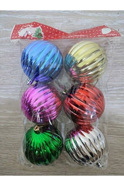 BEST PARTİ Μοτίβο σε φέτες με μπάλα από ξύλο ορεινής φυτογενειάς 8 εκ. 6 τεμάχια alm-048