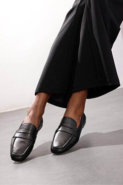 5in1Canpolat Чорні мокасини 39920