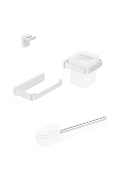 Maison Mex Set accesorii baie BLAINE, cromat