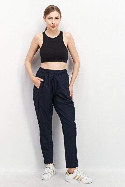 adidas Women Sportswear Fit Brand Logo Training Pants, Navy Blue/White