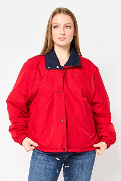 Lacoste Women Brand Logo Long Sleeve Puffer Jacket, Navy