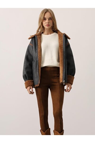 Reyon KONTRAS BİKER CEKET