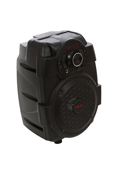 AKAI Black portable speaker, RMS power 10 W, modern design