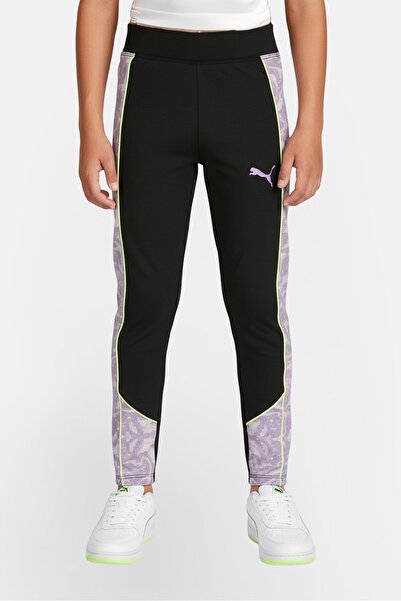 Puma بنطال رياضي ضيق للتدريب للبنات، متعدد الألوان