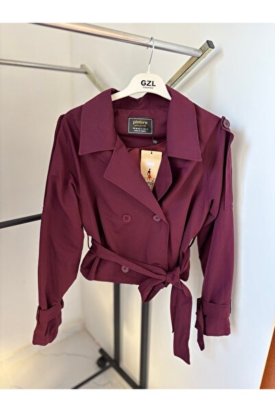 Butik Kadın kısa trençkot