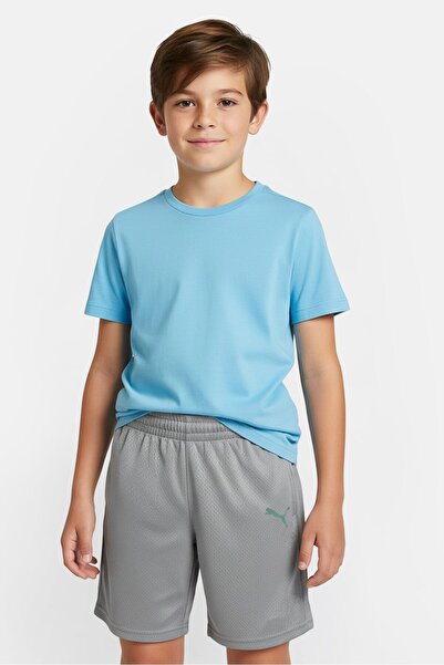 Puma Kids Boy 2 Piece Brand Logo Training Shorts, Multicolor