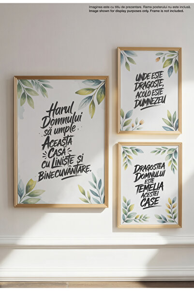 21mxm Harul Domnului - Unframed Romanian Religious Canvas Poster - Digital Print