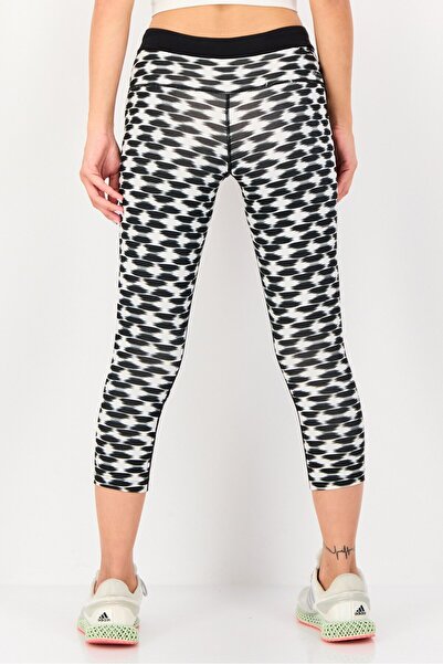 Nike Women Tight Fit Brand Logo Running Capri Tights, Multicolor