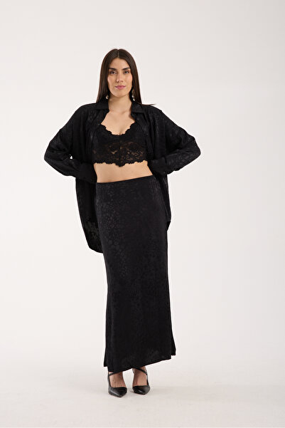 DeChival ΜΑΚΡΙΑ ΦΟΥΣΤΑ ΜΕ ΥΦΗ - ΦΟΥΣΤΑ ΜΕ ΣΧΕΔΙΟ - ΜΑΚΡΙΑ ΦΟΥΣΤΑ ΕΛΑΦΡΑ ΦΟΥΣΤΑ ΜΟΝΤΕΛΟ 93 εκ.