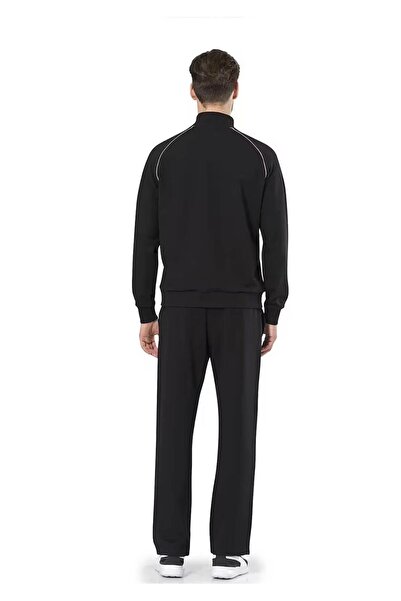 Pierre Cardin Men's 100% Cotton Zippered and Pocketed 2 Thread Tracksuit Set