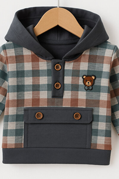 Baby Fou Hooded 2 Piece Set