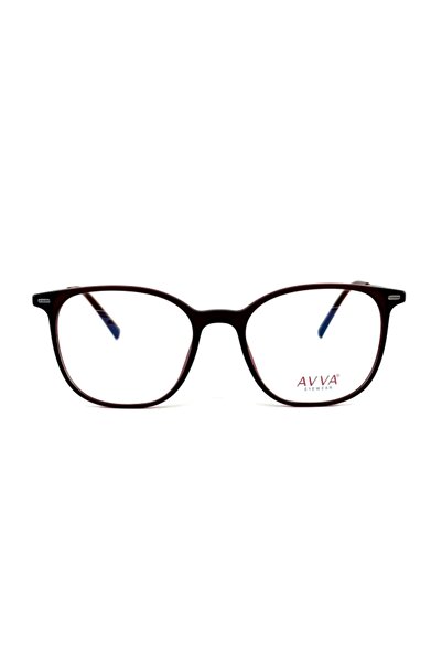 Avva S2121 C5 52-19-145 Women's Sunglasses with Clip-On and Anti-Far Light