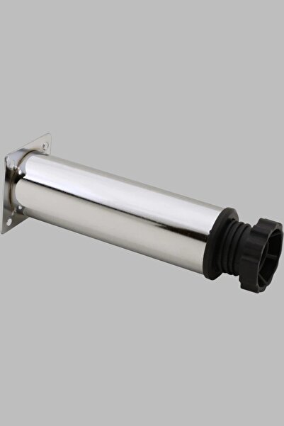 MH MiniHediye Adjustable Furniture Sofa Base Armchair Metal Support Riser Leg 15cm Chrome Feet (8Pcs)