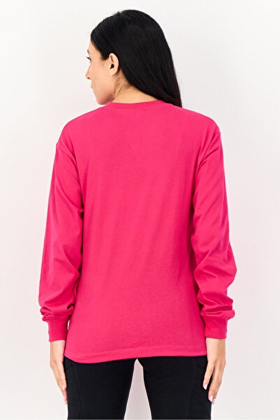 Nike Women Sportswear Fit Long Sleeve Outdoor T-Shirt, Pink