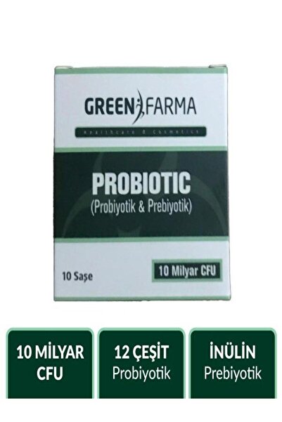 GreenFarma Probiyotik & Prebiyotik 10 SAŞE