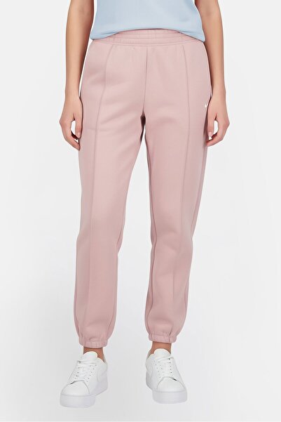 Nike Women Plus Size Embroidered Logo Outdoor Sweatpants, Pink