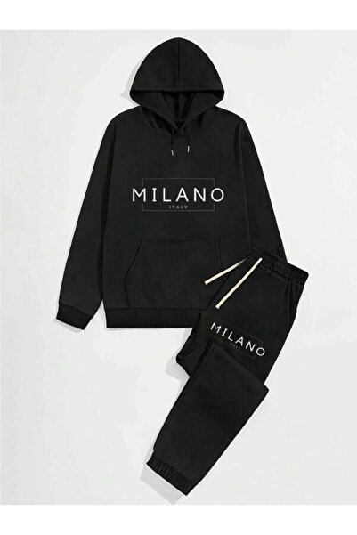 ORVIO Group Milano Printed Unisex Tracksuit Set