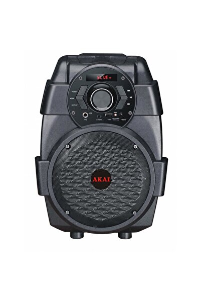 AKAI Black portable speaker, RMS power 10 W, modern design