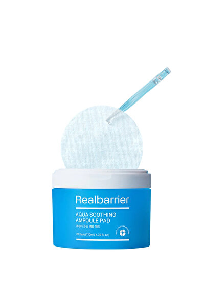 INNY Real Barrier Aqua Soothing Ampoule Pad 70 buc - dischete hidratante pentru față