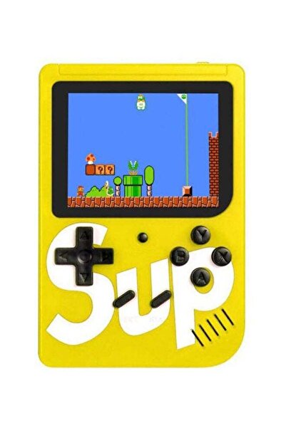 Generic Sup Classic 400-in-1 Retro Handheld Game Console - 3" LCD, USB Rechargeable
