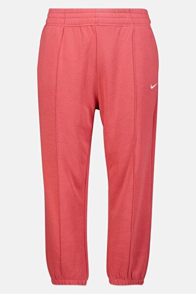 Nike Women Plus Size Embroidered Logo Outdoor Sweatpants, Dark Pink