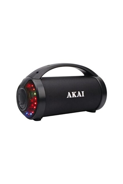 AKAI Portable speaker, Bluetooth 5.0, modern design, 6.5W, FM Radio, USB, black