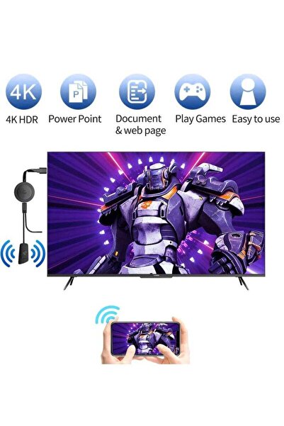 Generic 4K 1080P Wireless HDMI Display Dongle Adapter WiFi Streaming Receiver