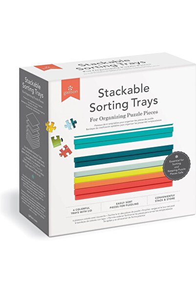 Galison Sorting Trays Puzzle Set by