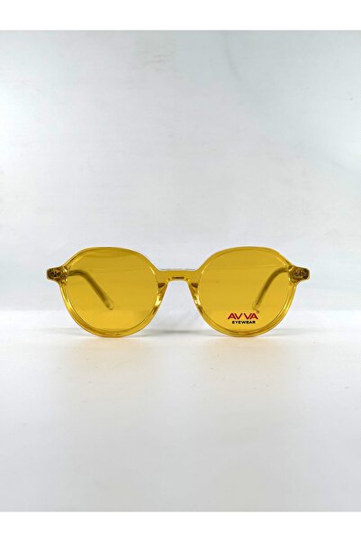 Avva T1003 C6 48-19-135 Unisex Sunglasses with Polarized Clip-On and Anti-Glare