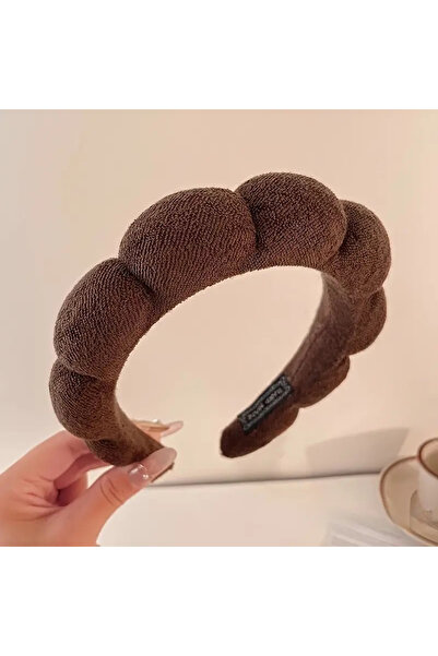 Vitastyle Brown Spa Hair Band Towel Crown