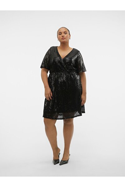 Veromoda Curve Party-Kleid VMCKAJE Kurzes Kleid