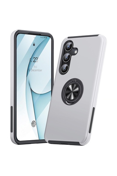 MobileSmart Husă pentru Samsung Galaxy S24 FE, Protecție Militară, Inel 360°,...