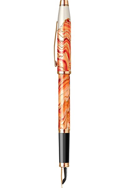 Cross Wanderlust Antelope Canyon GT Metallic pen, cream/glossy orange