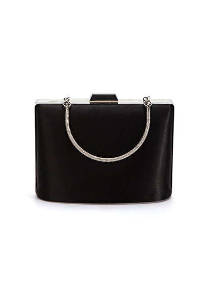 MİCONİ Γυναικείο βραδινό φόρεμα με πέτρινες λεπτομέρειες και κομψή τσάντα