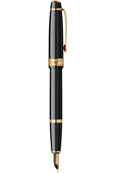 Cross Bailey Light Glossy Resin Black GT Pen, glossy ABS body, black